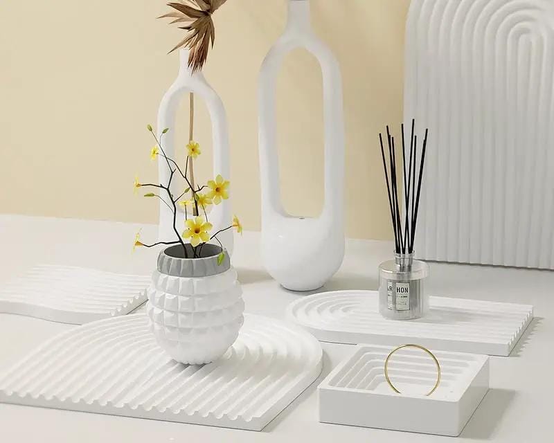 Resin Art NZ Moulds Serving Board Coaster Tray Resin Candle Moulds Serving Board Coaster Tray Resin Candle Moulds | NZ