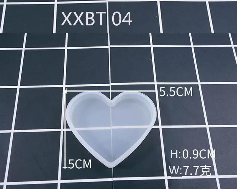 Resin Art NZ Moulds Pendulum Moulds - Heart Sharp Pendulum Moulds - Heart Sharp | NZ