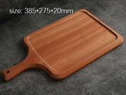 Creative Solid ebony chopping board, wooden kitchen cutting board, multi-functional bread board and serving tray. – view 7