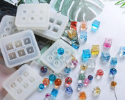 Resin Art NZ Moulds Spherical Bracelet Beads Moulds - #03 Spherical Bracelet Beads Moulds - #03 | NZ