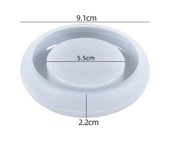 Resin Art NZ Moulds Candle Holder Moulds - Round Candle Holder Moulds - Round | NZ