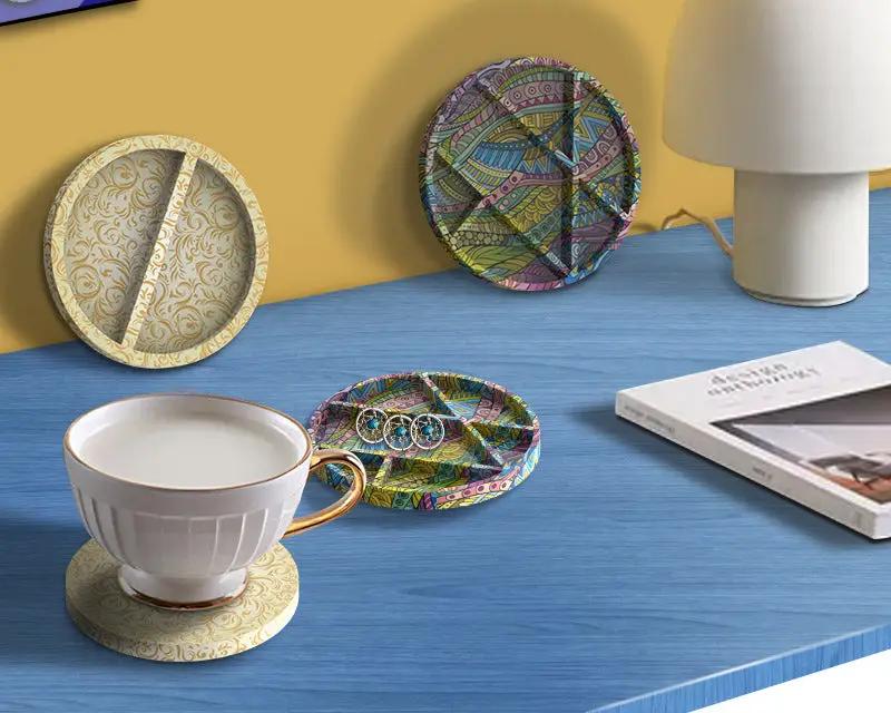 Resin Art NZ Moulds Dish Moulds - Round Grid Dish Moulds - Round Grid | NZ