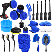 salelink.co.nz Unbranded Car Detailing Brush Set Car Detailing Brush Set | Action Outdoors NZ