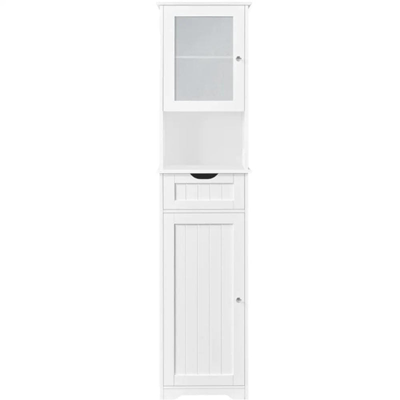 Yaheetech Freestanding Storage Cabinet with Door Freestanding Storage Cabinet with Door