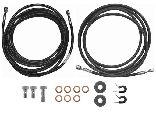 Stainless Steel Teflon Brake Hose Kit Banjo To Banjo 2.5m And 4.5m