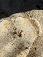 Tahana Jewellery Huggies Whetū Moana Gold Huggies Whetū Moana Gold Huggies
