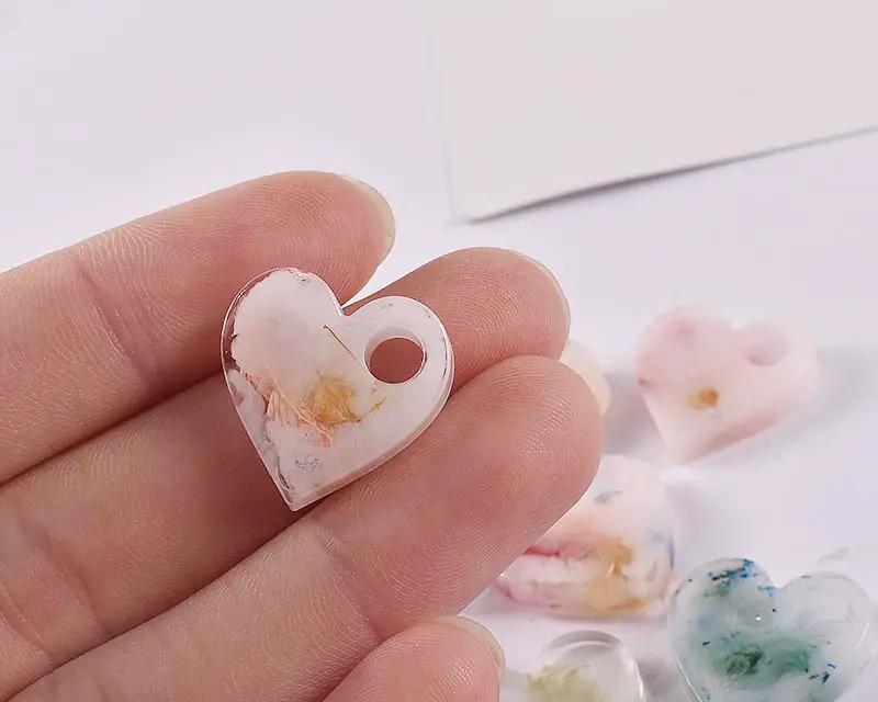 Resin Art NZ Moulds Pendulum Moulds with hole - Heart Sharp - 02 Pendulum Moulds with hole - Heart Sharp - 02 | NZ