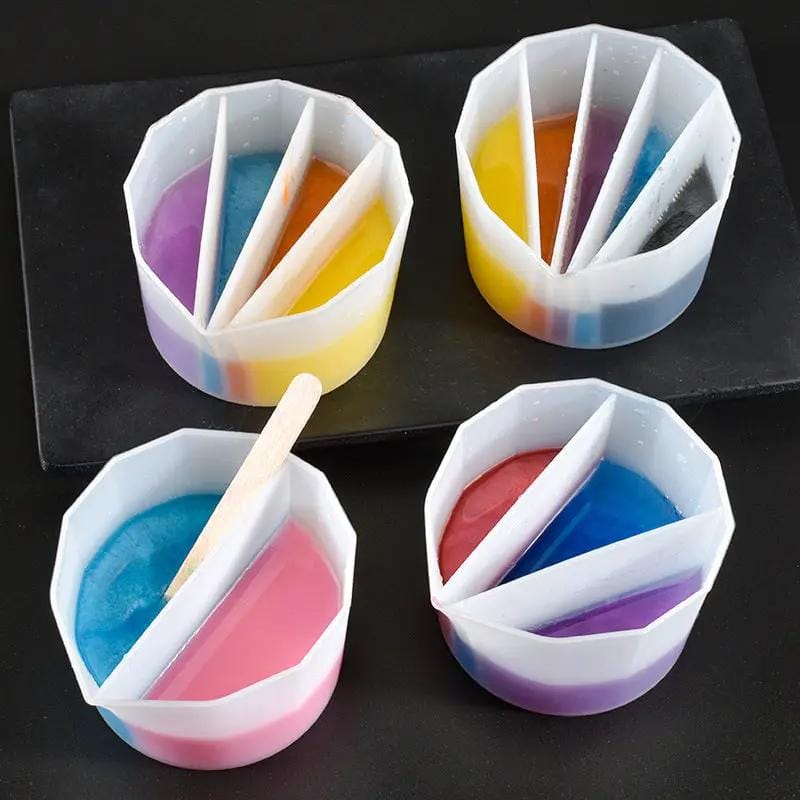 Resin Pouring Split Cup Fluid Pour Supplies Tree Clay Creative Resin Tools – view 1