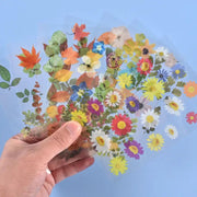 Multiple Flower Material Stickers - Sealed in Pocket Pack – view 1