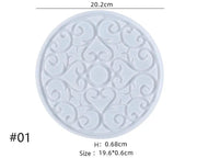 Resin Art NZ Moulds Coaster Moulds - Different Patterns Coaster Moulds - Different Patterns | NZ