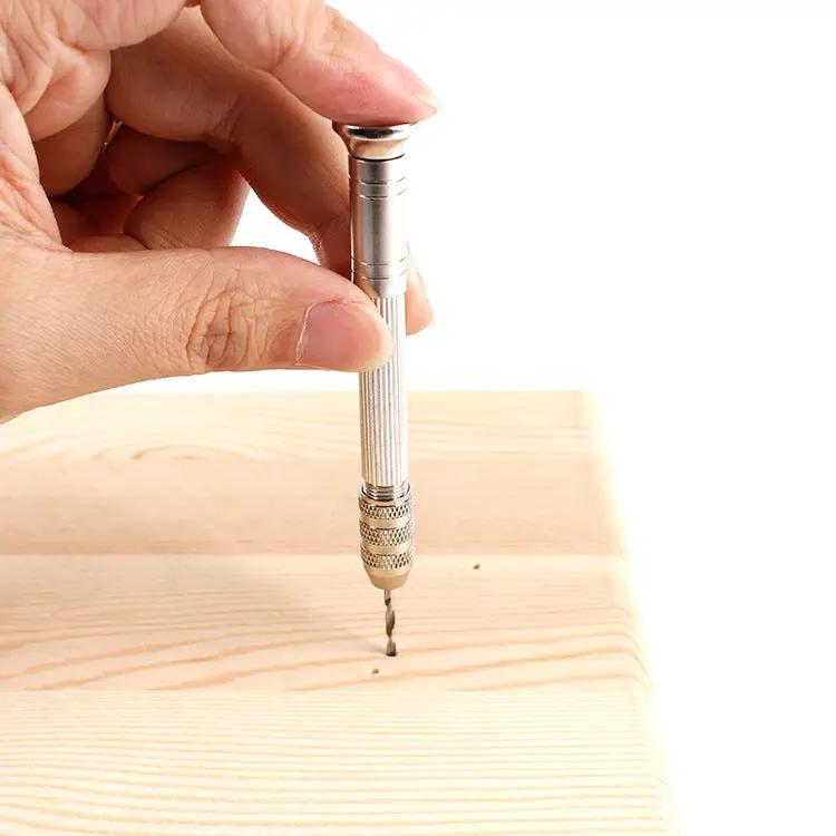 Pin Vise Manual Drill - Include 10pcs Drill Bits – view 2