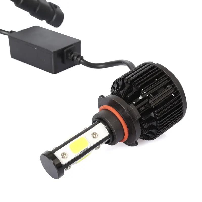 salelink.co.nz Unbranded 9006 LED Car Headlight Bulbs 1 Pair 9006 LED Headlight Bulbs 50W 12000LM All In One Kit