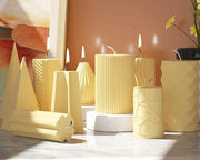 Candle Casting Mould with Resin, Cement, Candle - 02 – view 3