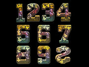 Resin Art NZ Moulds Number Moulds - Individual - Super Large Number Moulds - Individual - Super Large | NZ