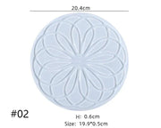 Resin Art NZ Moulds Coaster Moulds - Different Patterns Coaster Moulds - Different Patterns | NZ