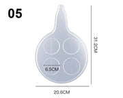 Resin Art NZ Moulds Coaster Moulds Suitable For Wine Glass Coaster Moulds Suitable For Wine Glass | NZ