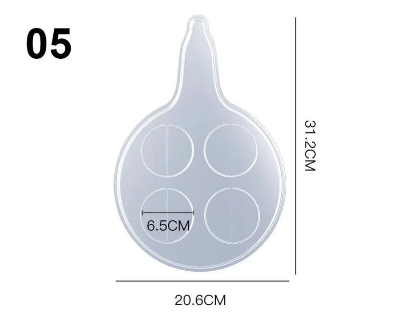 Resin Art NZ Moulds Coaster Moulds Suitable For Wine Glass Coaster Moulds Suitable For Wine Glass | NZ