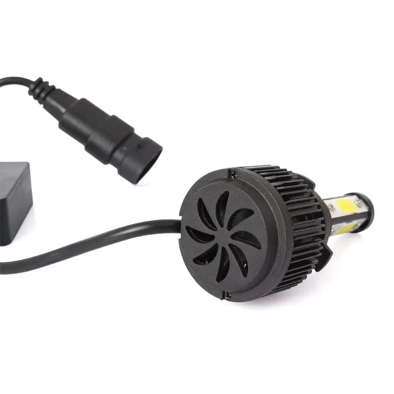 salelink.co.nz Unbranded 9006 LED Car Headlight Bulbs 1 Pair 9006 LED Headlight Bulbs 50W 12000LM All In One Kit