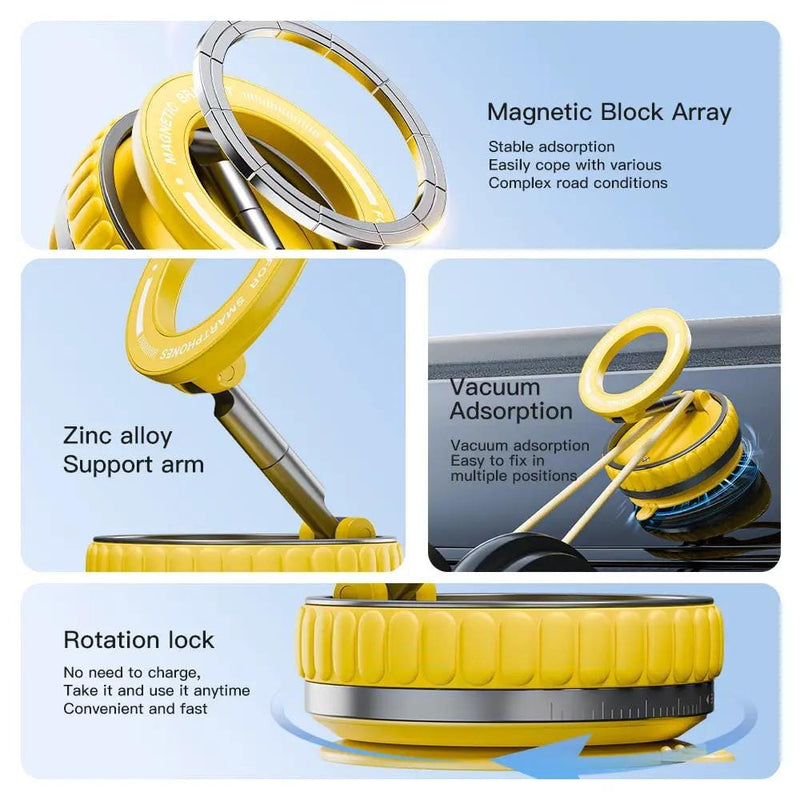 salelink.co.nz Unbranded Magnetic Car Phone Holder Magnetic Car Phone Holder | Action Outdoors NZ