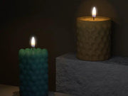 Candle Casting Mould with Resin, Cement, Candle - 04 – view 2
