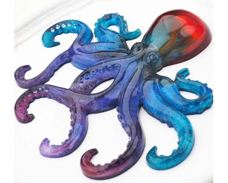 Octopus Mould Silicone for Crafts Decoration Octopus Shape Epoxy Resin Mould Cake Decorating Tools – view 2