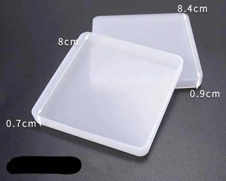Resin Art NZ Moulds Coaster Moulds - Round/Square/Hexagonal Coaster Moulds - Round/Square/Hexagonal | NZ