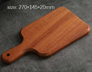 Creative Solid ebony chopping board, wooden kitchen cutting board, multi-functional bread board and serving tray. – view 9