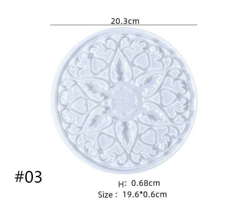 Resin Art NZ Moulds Coaster Moulds - Different Patterns Coaster Moulds - Different Patterns | NZ