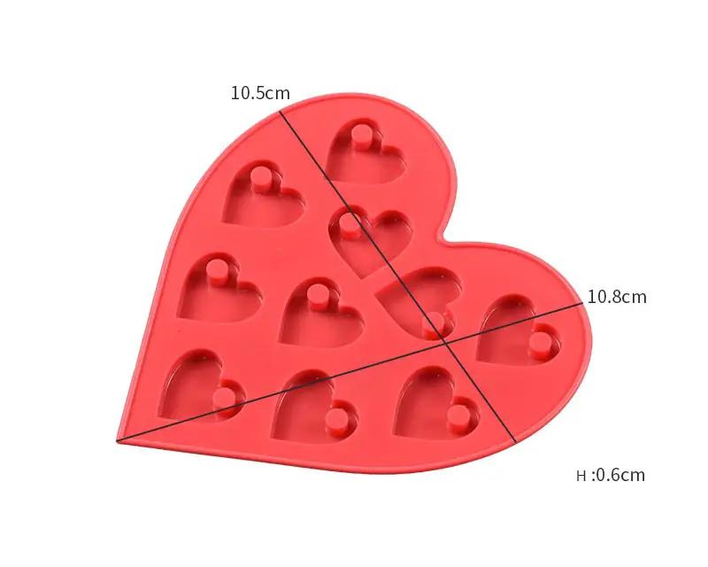 Resin Art NZ Moulds Pendulum Moulds with hole - Heart Sharp - 02 Pendulum Moulds with hole - Heart Sharp - 02 | NZ