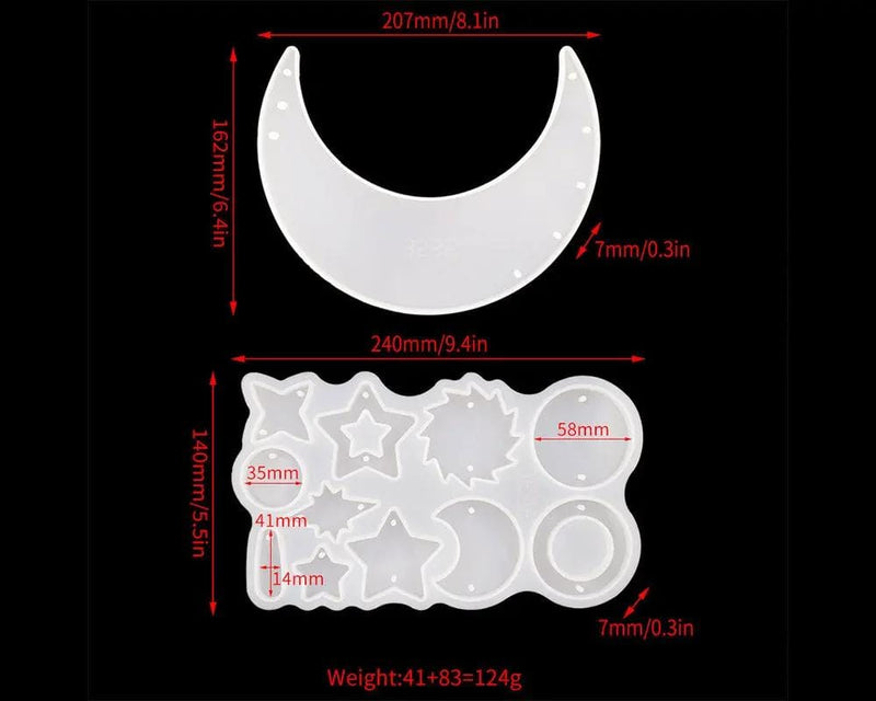 Resin Art NZ Moulds Wind Chime Moulds Wind Chime Moulds | NZ