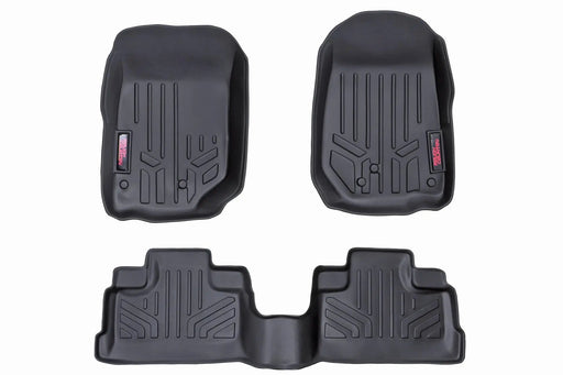 Floor Mats FR & RR 4 Door Jeep Wrangler Unlimited 2WD/4WD (2007-2013) – view 1