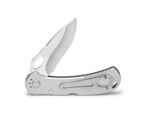 Buck Knives American Buck Knives Buck 722 Spitfire Folder Grey Buck 722 Spitfire Folder Gray Buck Knives