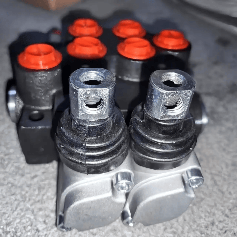 2 Spool Hydraulic Directional Control Valve 11 Gpm, Double Acting Cylinder Spool – view 8