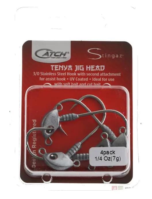 Catch Singaz Tenya Jig Heads 3/0 Pack 1/4oz