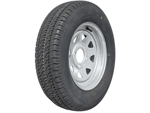 12 Inch Trailer Wheel And Tyre Assembly With Galvanised Rim 4x4 PCD