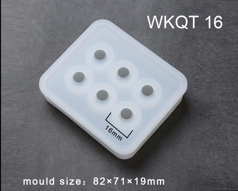 Resin Art NZ Moulds Spherical Bracelet Beads Moulds - No Hole Spherical Bracelet Beads Moulds - No Hole | NZ