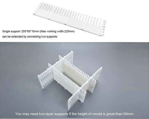 Adjustable Frame Bracket Support for Silicone Moulds Epoxy Resin DIY Drawer Divider Storage Shelves Craft Making – view 2