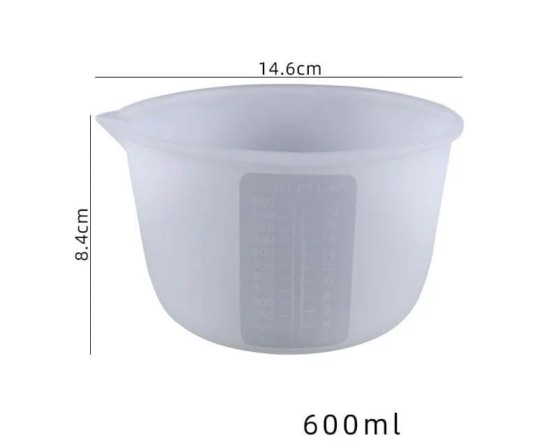 Silicone Measuring Cups for Resin Non-stick Mixing Cups, Precise Scale – view 5