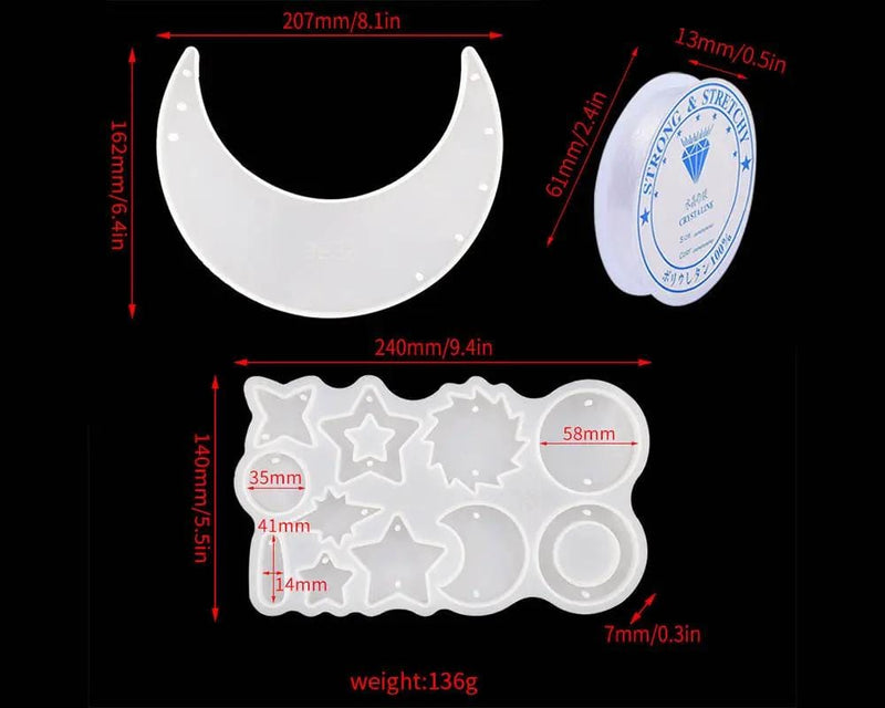 Resin Art NZ Moulds Wind Chime Moulds Wind Chime Moulds | NZ