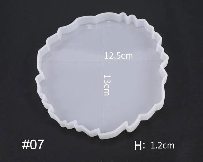 Resin Art NZ Moulds Irregular Coaster Moulds - 05 Irregular Coaster Moulds - 05 | NZ