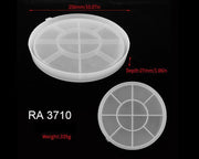 Coaster Moulds for DIY Craft and Resin Art - 04 – view 2
