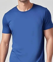Solid Casual Crewneck T-Shirt — Loose Fit Pure Cotton | Men's Everyday Tee – view 60