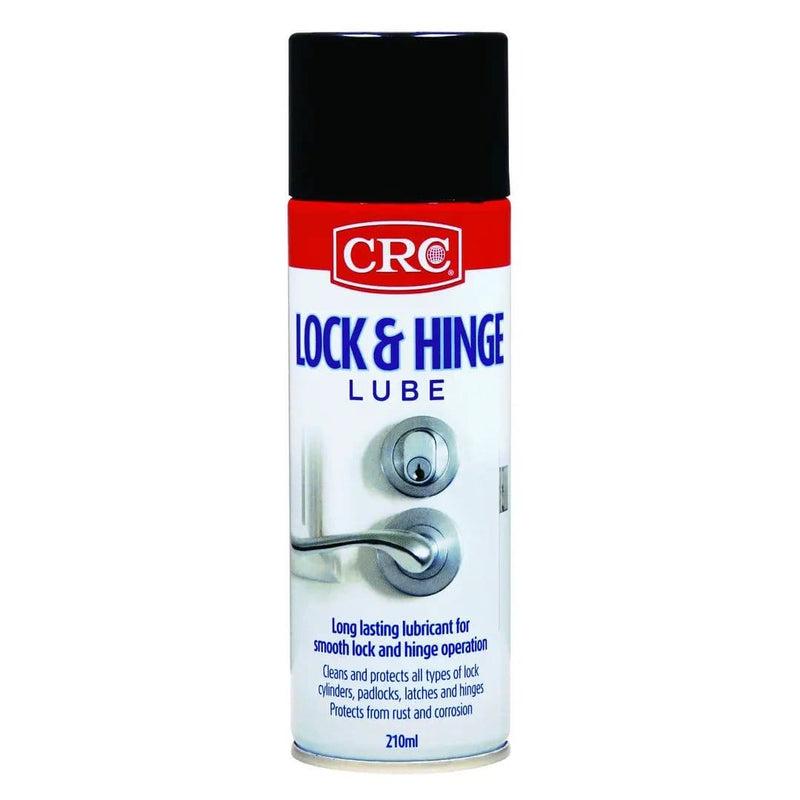 Action Outdoors Kiwi General CRC Lock and Hinge Lube Aerosol 210ml CRC Lock and Hinge Lube Aerosol 210ml | Action Outdoors NZ