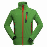 Mead's Supply & Equipment Outfitters limited Men's Jackets Men's Outdoor Softshell Jacket Lightweight Windproof for Hiking Men's Outdoor Softshell Jacket Lightweight Windproof