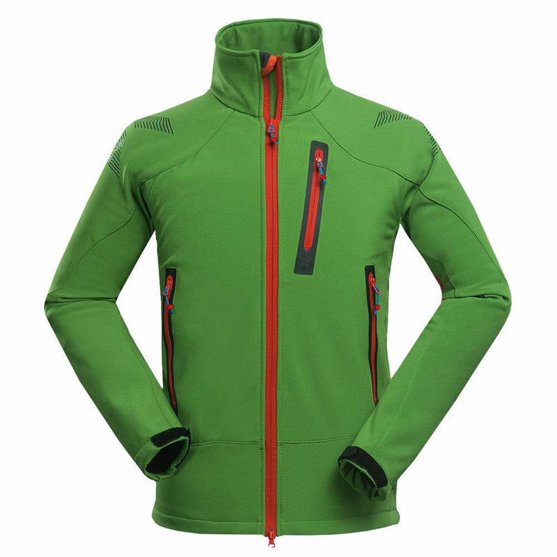 Mead's Supply & Equipment Outfitters limited Men's Jackets Men's Outdoor Softshell Jacket Lightweight Windproof for Hiking Men's Outdoor Softshell Jacket Lightweight Windproof