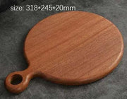 Creative Solid ebony chopping board, wooden kitchen cutting board, multi-functional bread board and serving tray. – view 4