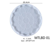 Resin Art NZ Moulds Coaster Moulds - Mandala Coaster Moulds - Mandala | NZ