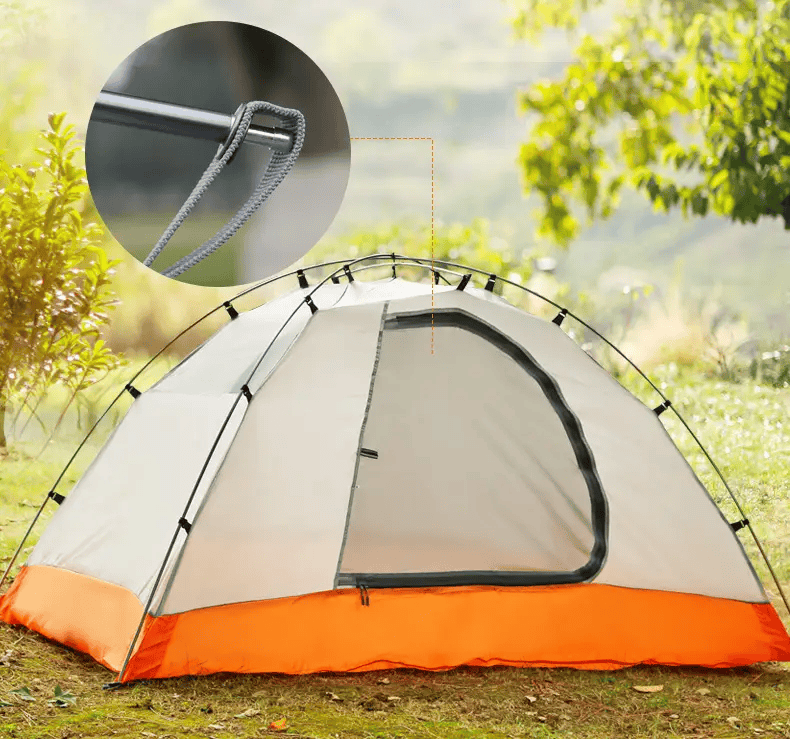 3-Person Double-Layer Four-Season Mountaineering Tent with Snow Skirt DYLF3037 by ECOTREK