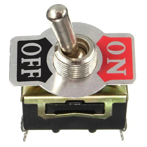 1 x 12V Heavy Duty Toggle Flick Switch ON/OFF Car Dash Light Metal SPST 12 Volt – view 1