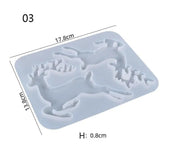 Resin Art NZ Moulds Christmas Moulds -  Elk Christmas Moulds -  Elk | NZ